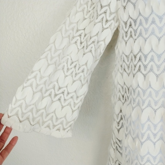 Jordan Taylor Lace Knit Swim Coverup/Tunic Size S - Picture 6 of 10